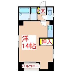 セジュール新屋敷の物件間取画像